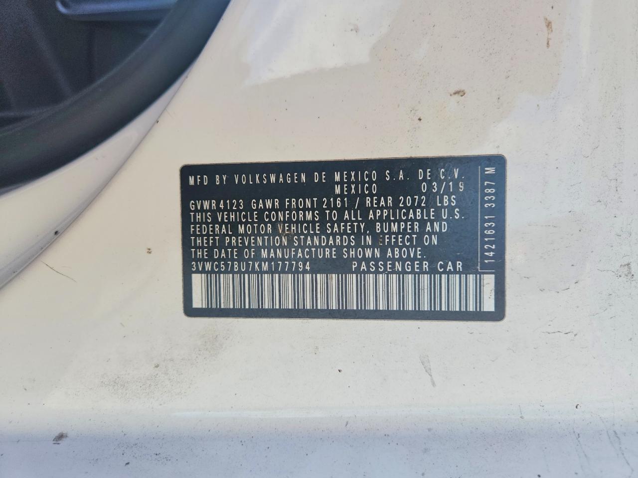 VOLKSWAGEN JETTA 2019 — 13