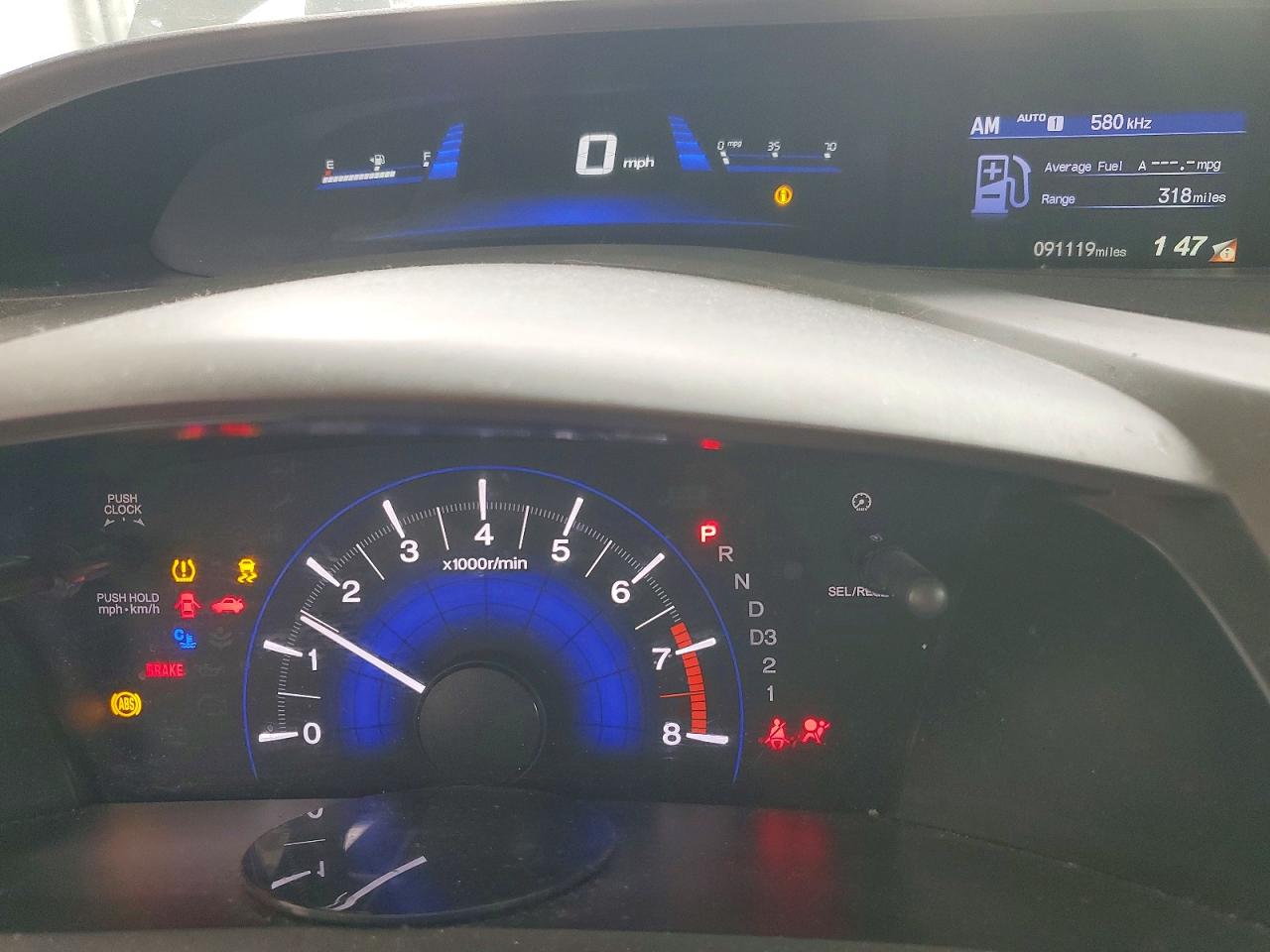 HONDA CIVIC 2012 — 10