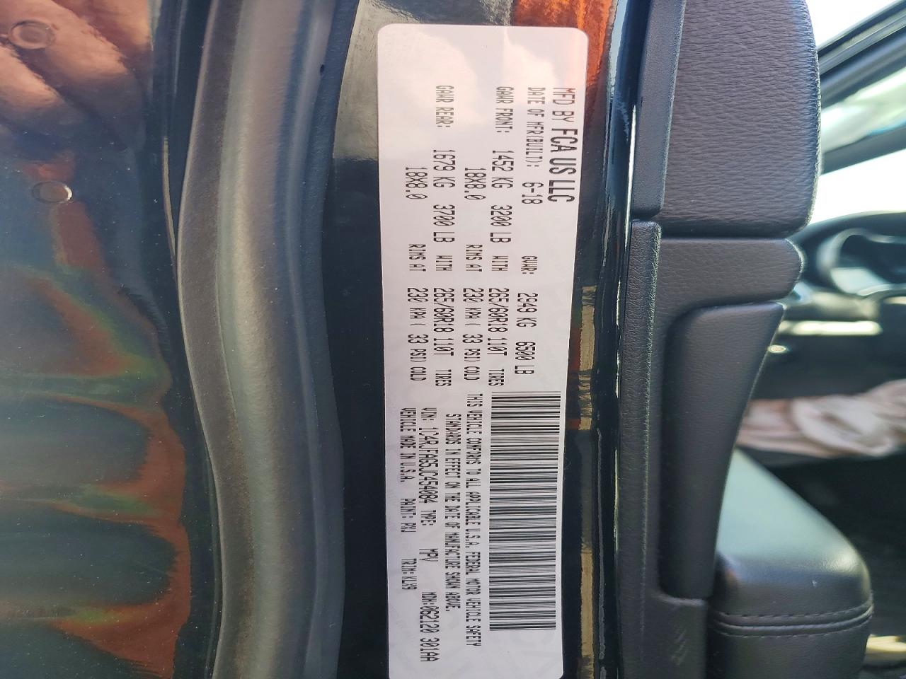 JEEP GRAND CHEROKEE 2018 — 14