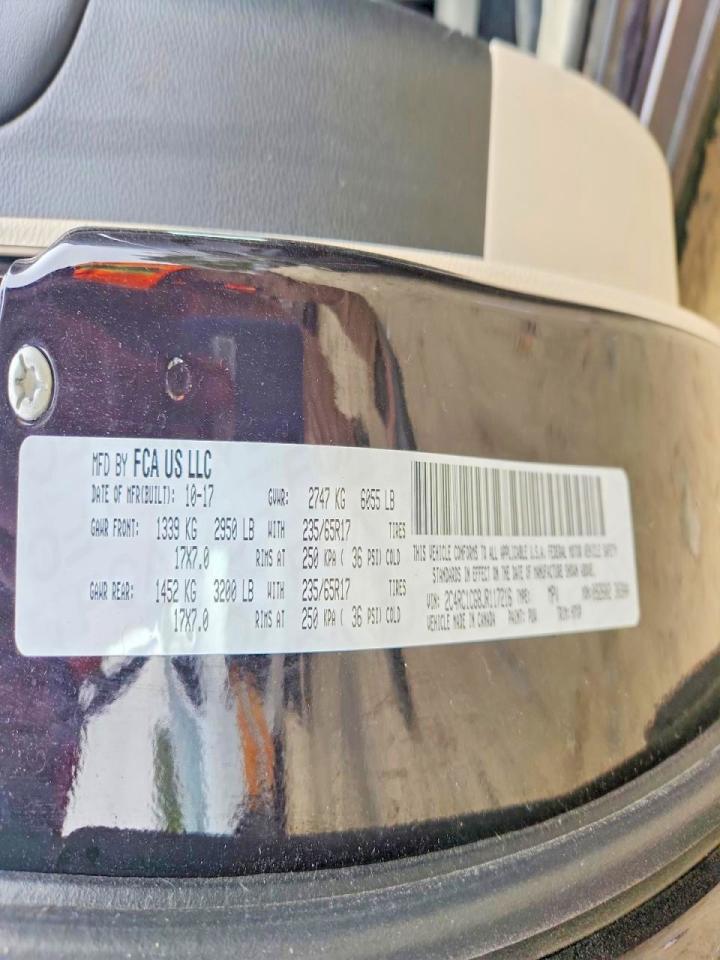 CHRYSLER PACIFICA 2018 — 14