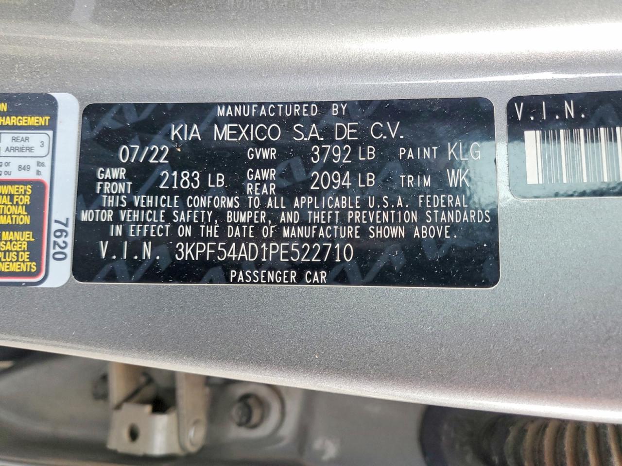 KIA FORTE 2023 — 14