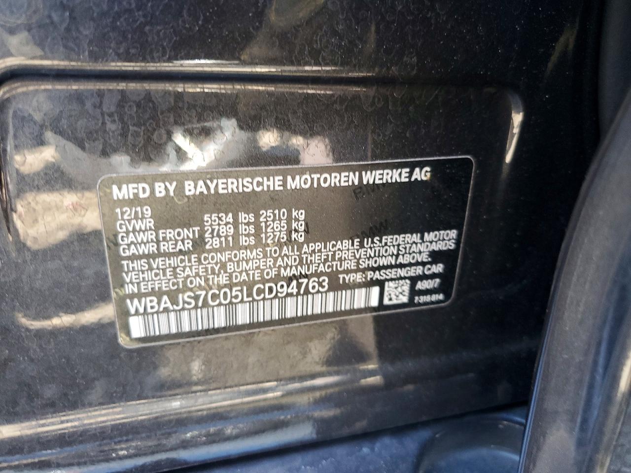 BMW M550XI 2020 — 13