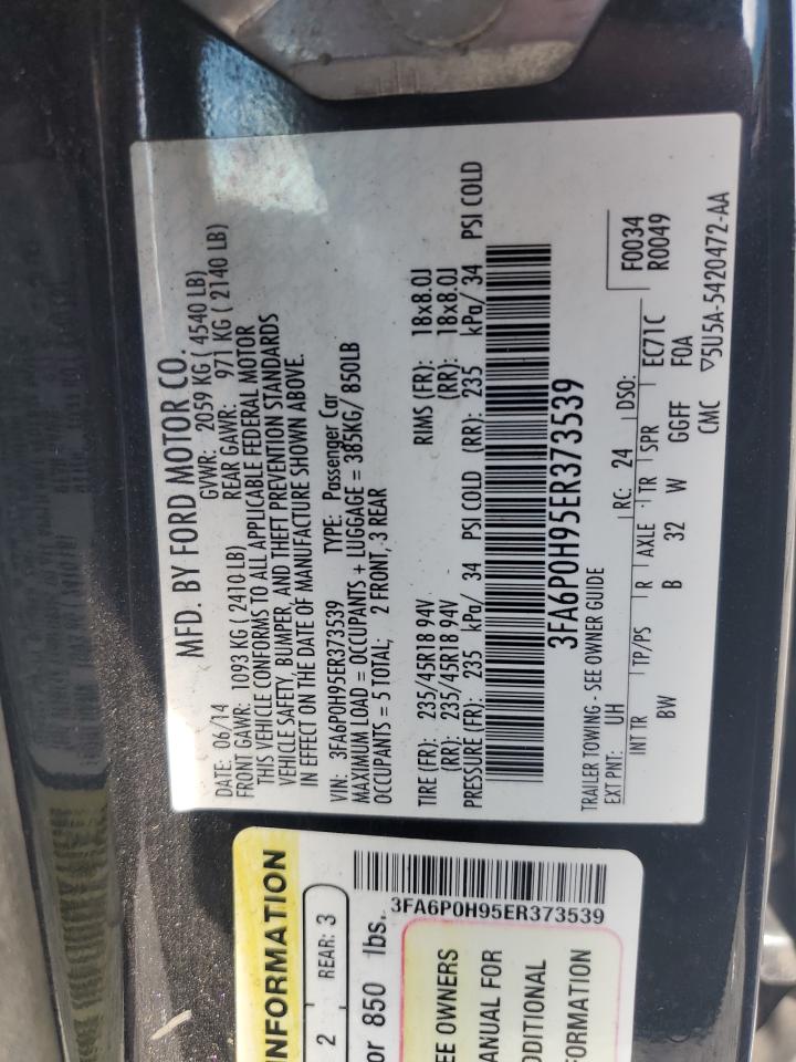 FORD FUSION 2014 — 13