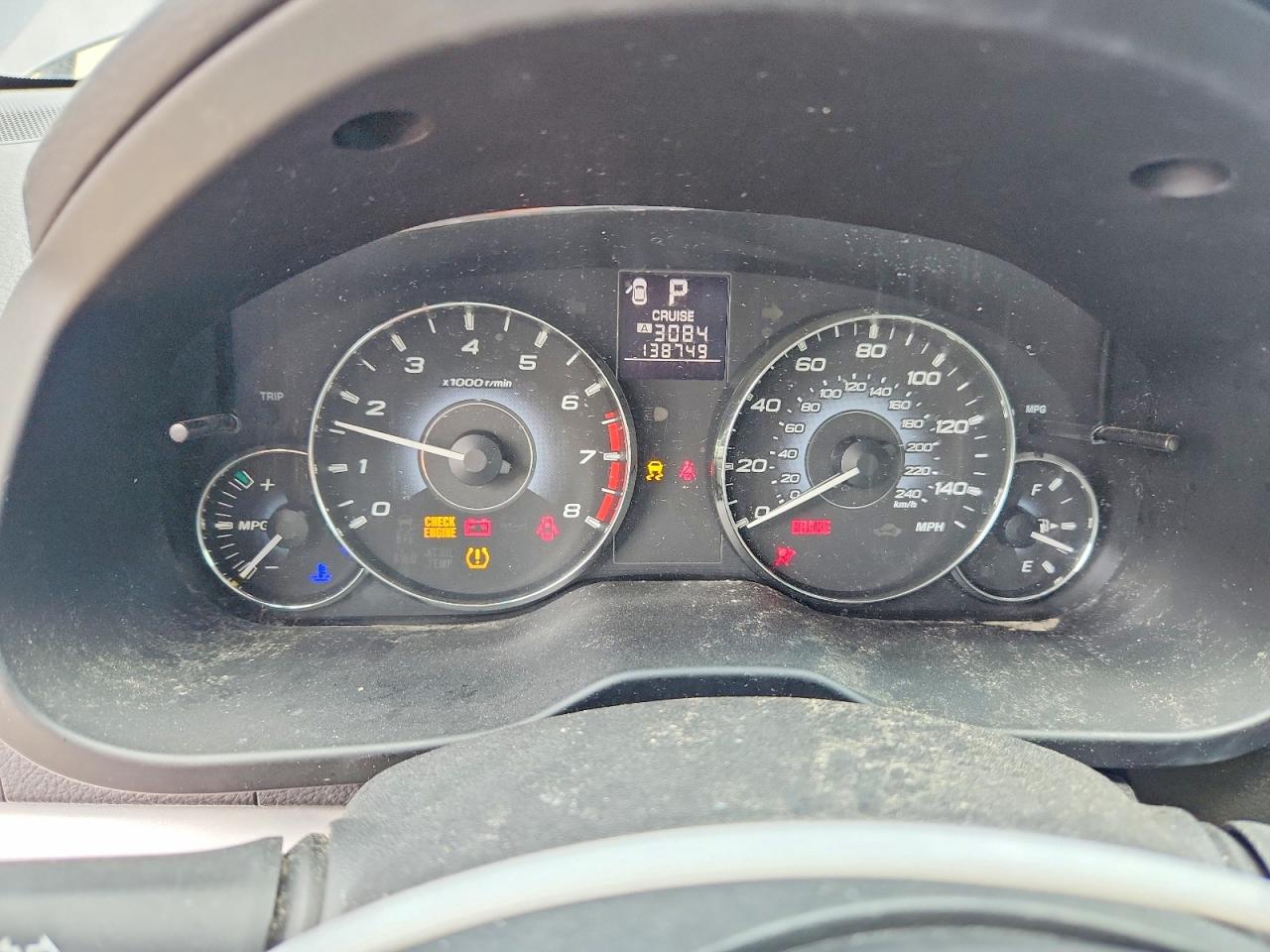 SUBARU OUTBACK 2010 — 10