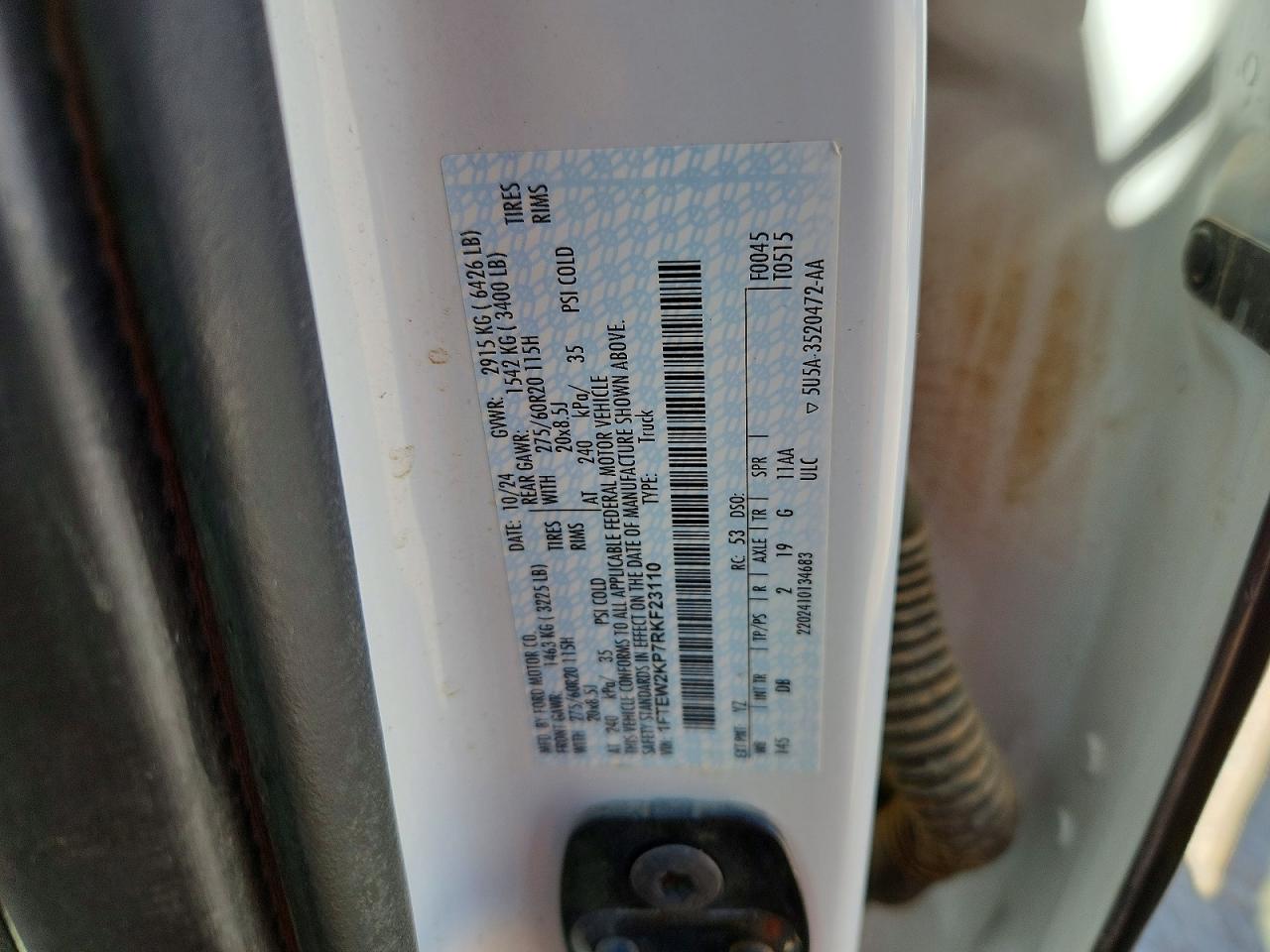 FORD F150 2024 — 13