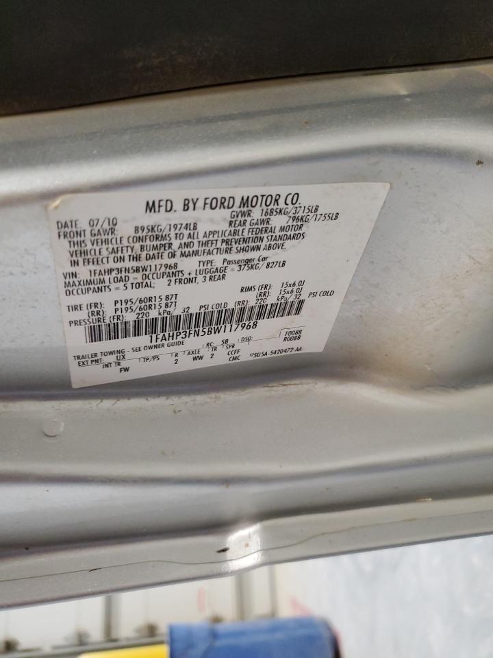 FORD FOCUS 2011 — 13