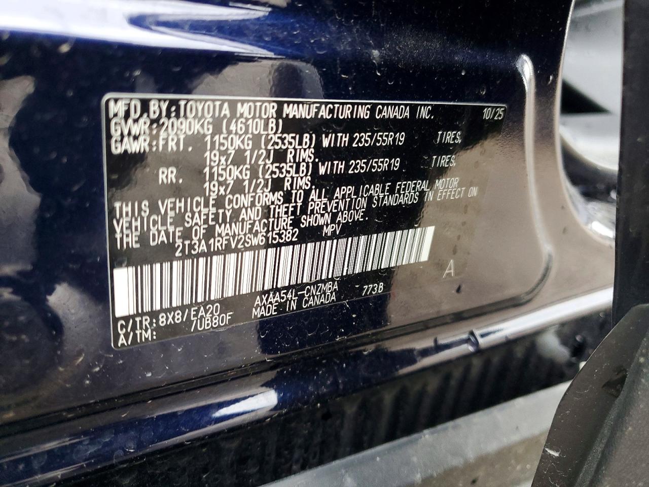 TOYOTA RAV4 2025 — 14
