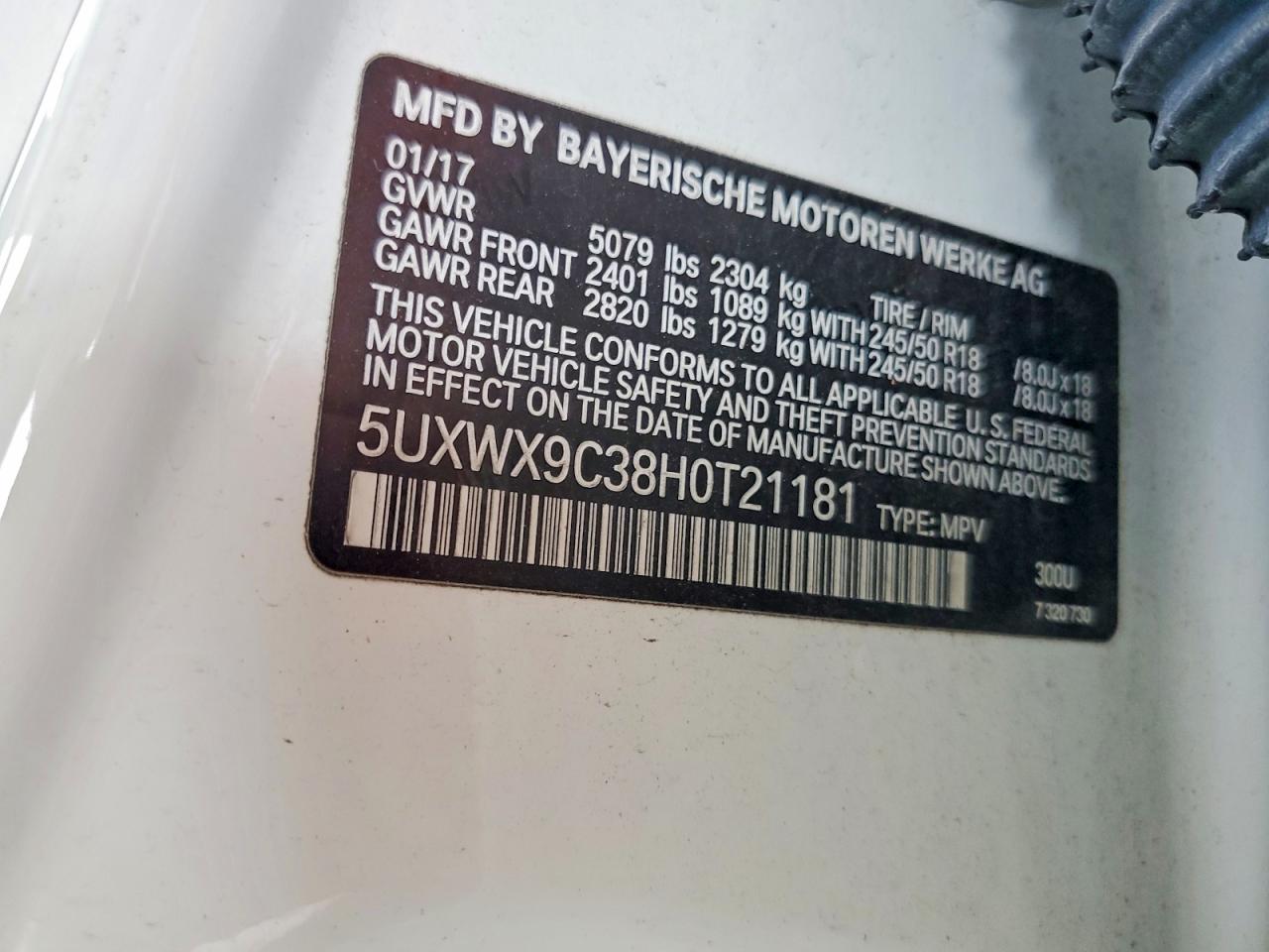 BMW X3 2017 — 14