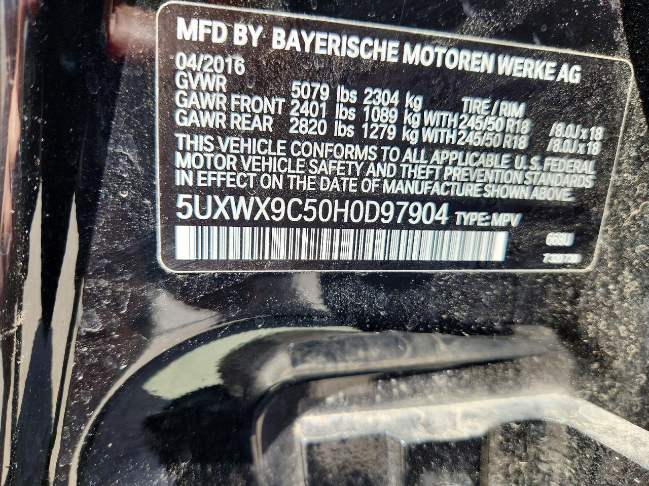 BMW X3 2017 — 14