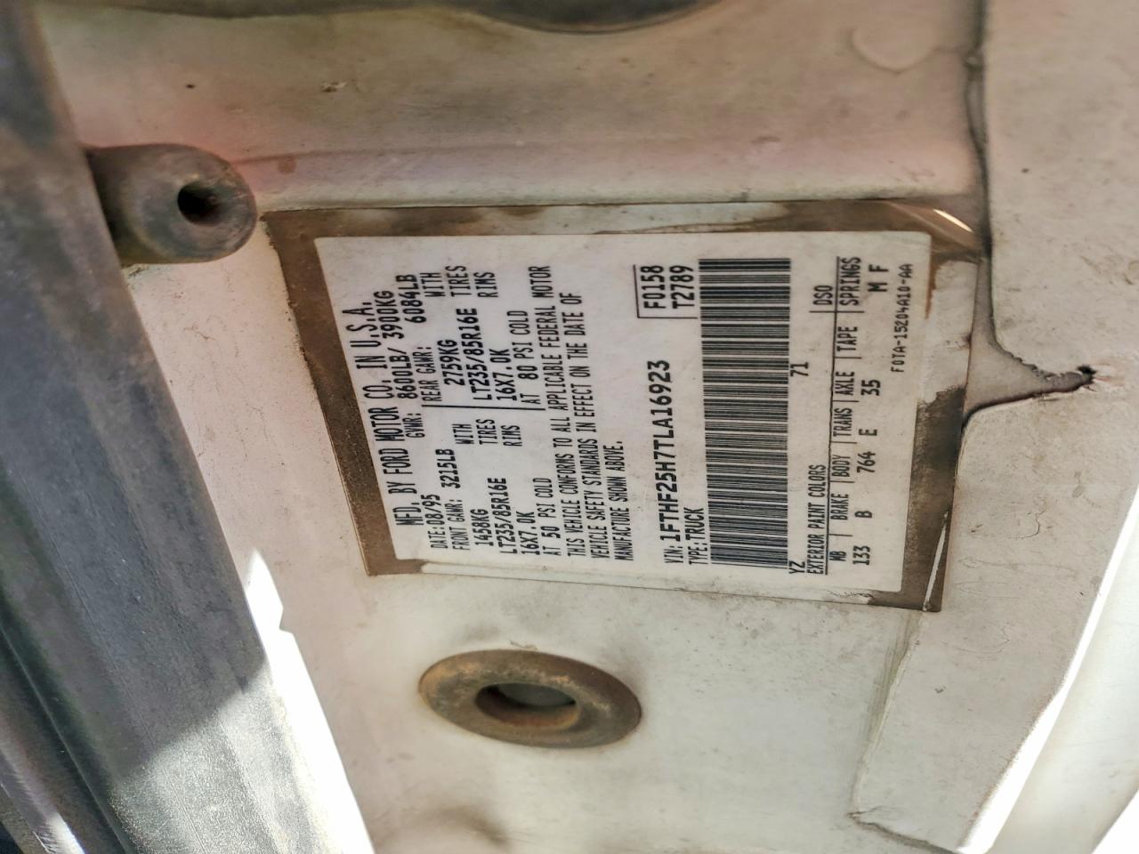 FORD F250 1996 — 13