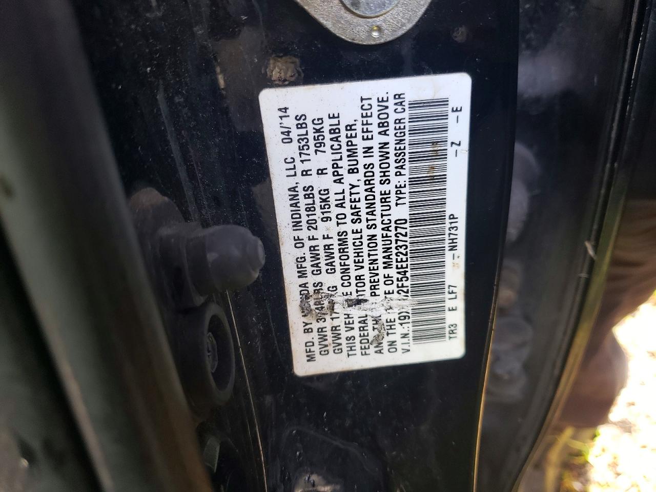HONDA CIVIC 2014 — 13
