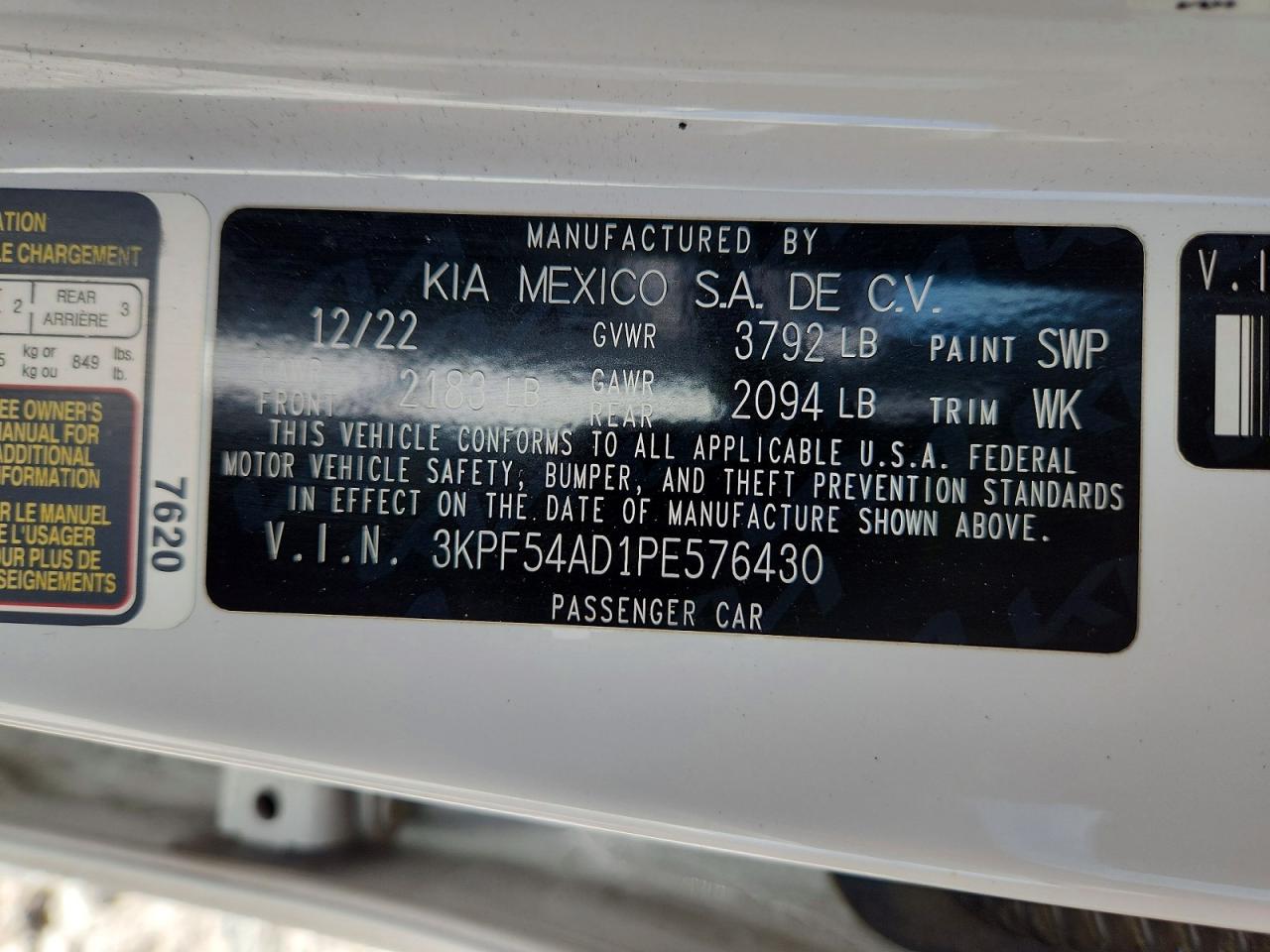 KIA FORTE 2023 — 13