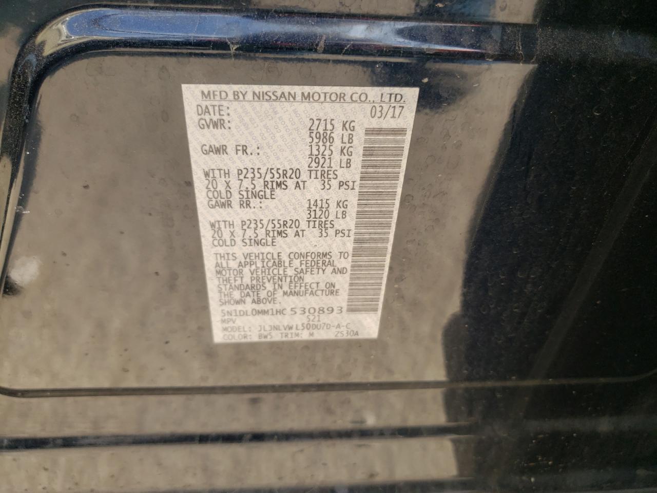 INFINITI QX60 2017 — 14