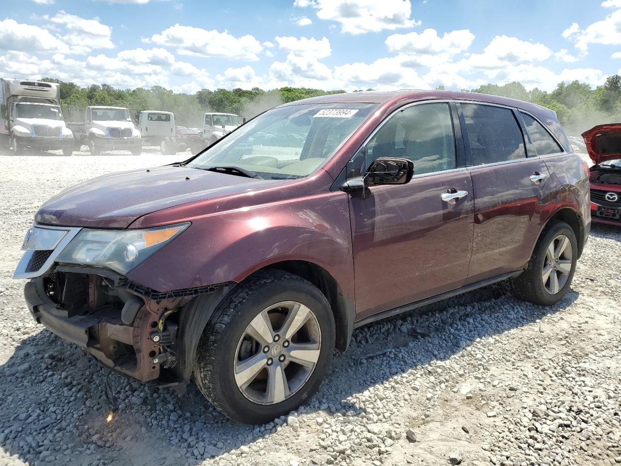 2012 ACURA MDX TECHNOLOGY