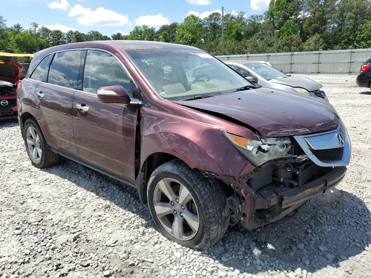 2012 ACURA MDX TECHNOLOGY