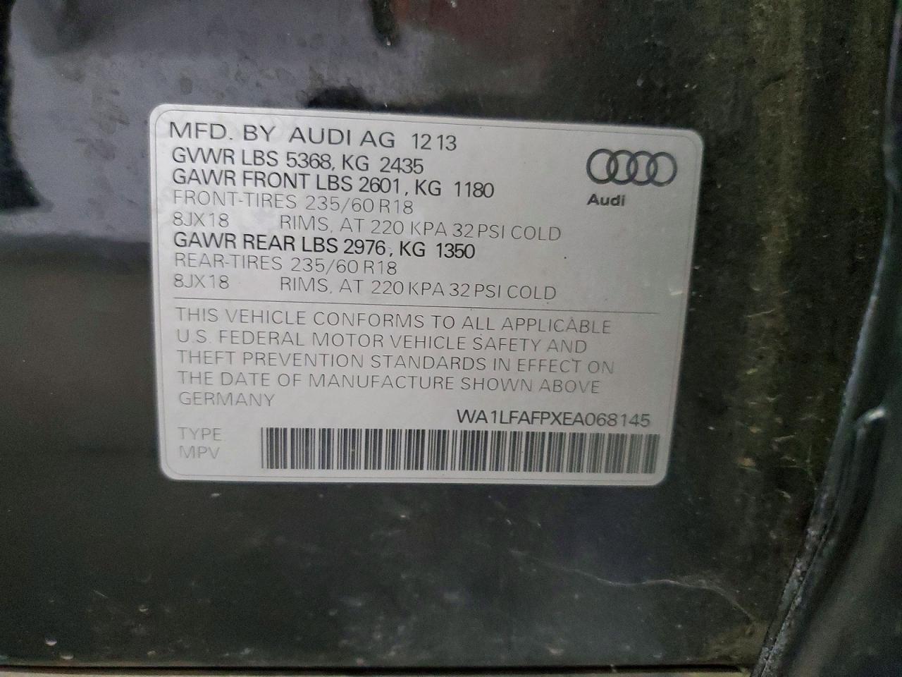 AUDI Q5 2014 — 14