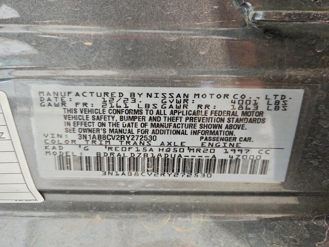 NISSAN SENTRA 2024 — 14
