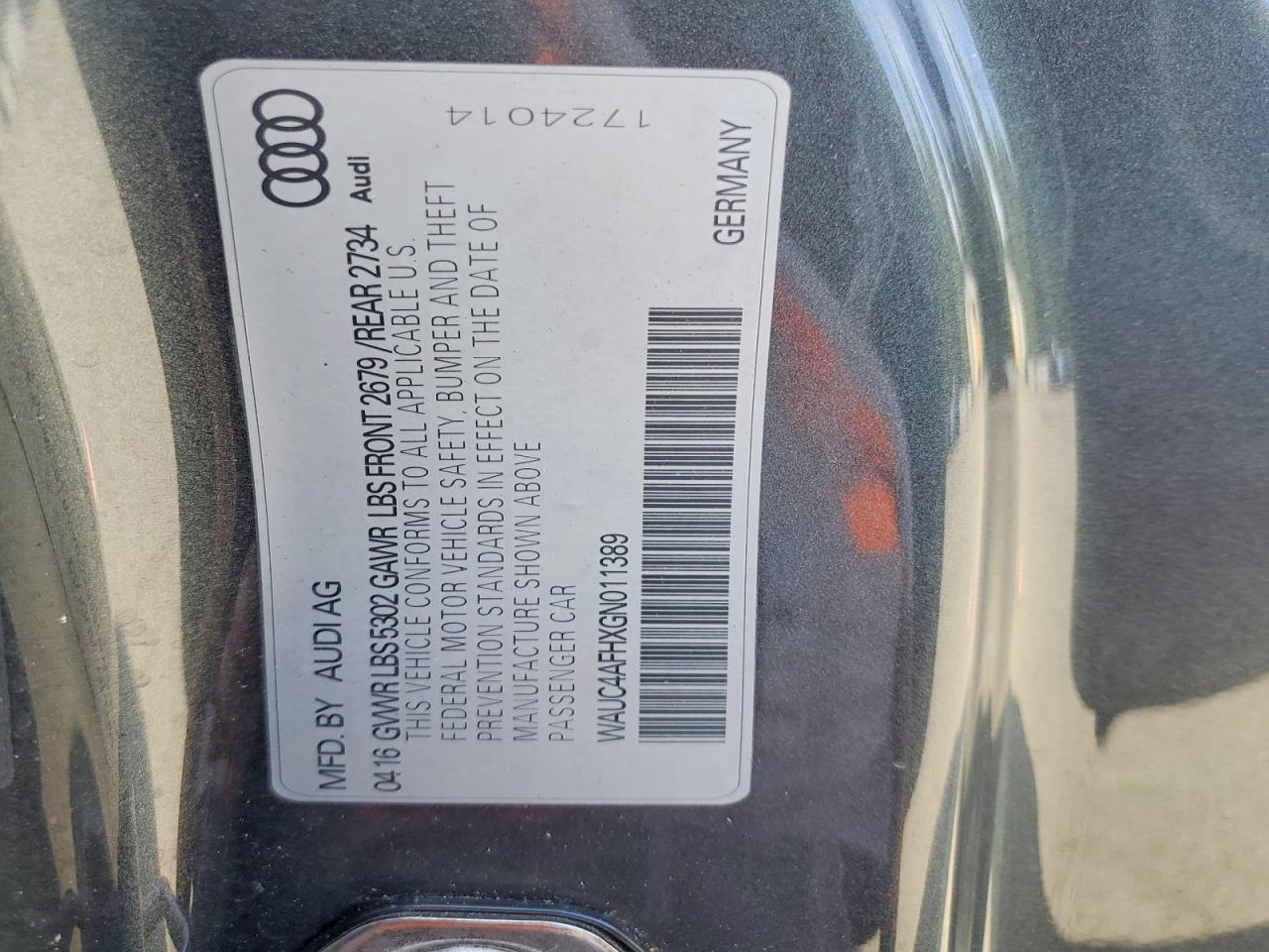 AUDI S5 2016 — 13
