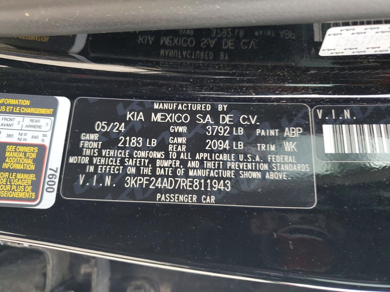 KIA FORTE 2024 — 13