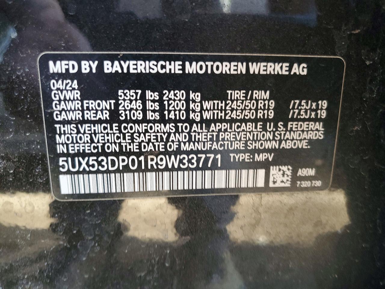 BMW X3 2024 — 13