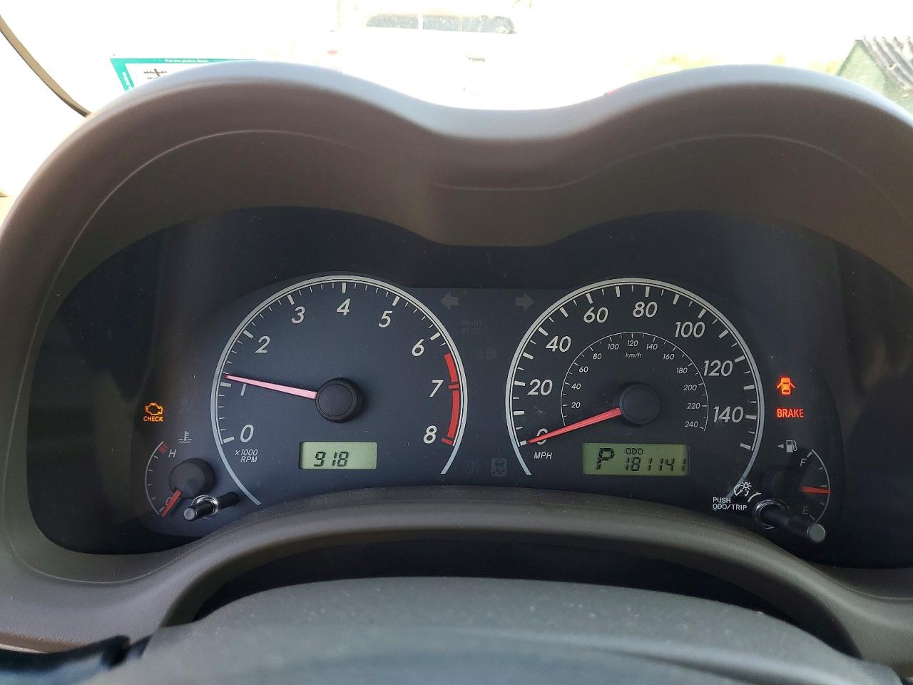 TOYOTA COROLLA 2009 — 10