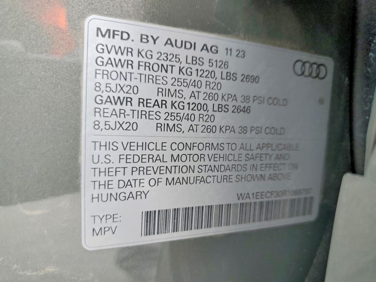 AUDI Q3 2024 — 15
