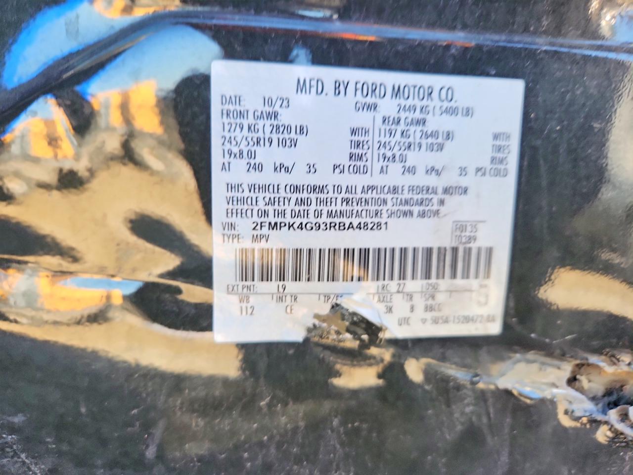 FORD EDGE 2024 — 14