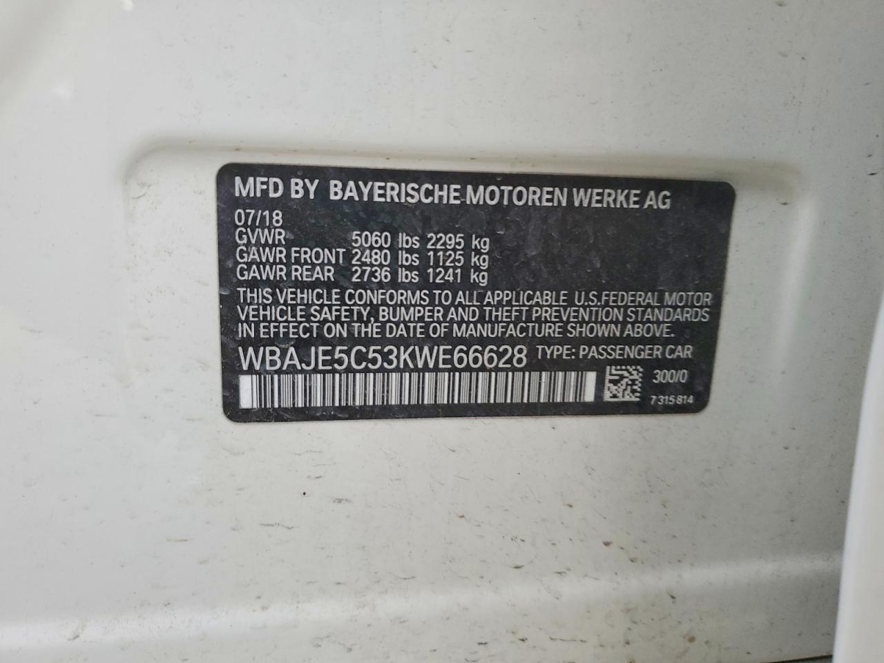 BMW 540 2019 — 13