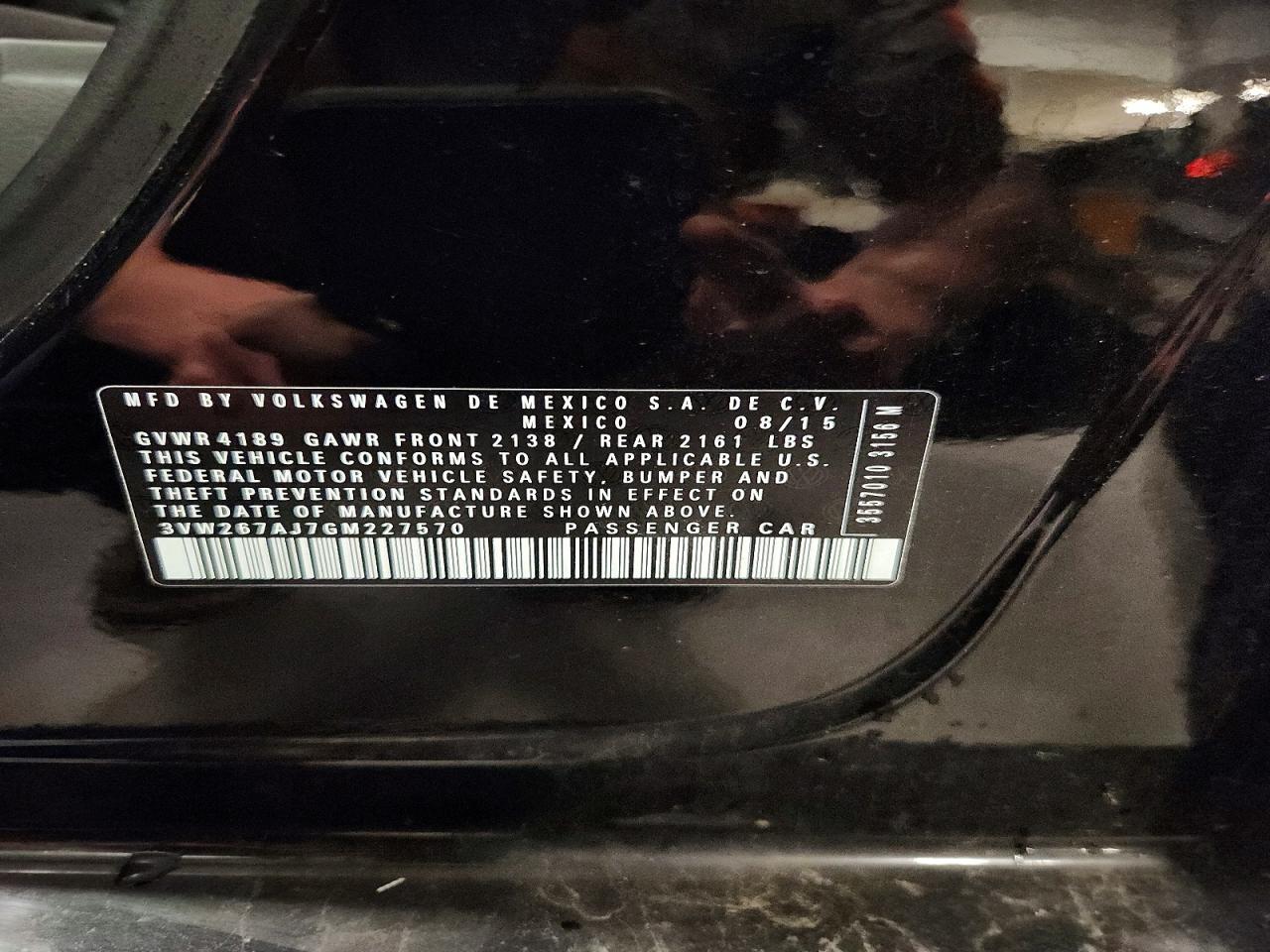 VOLKSWAGEN JETTA 2016 — 13
