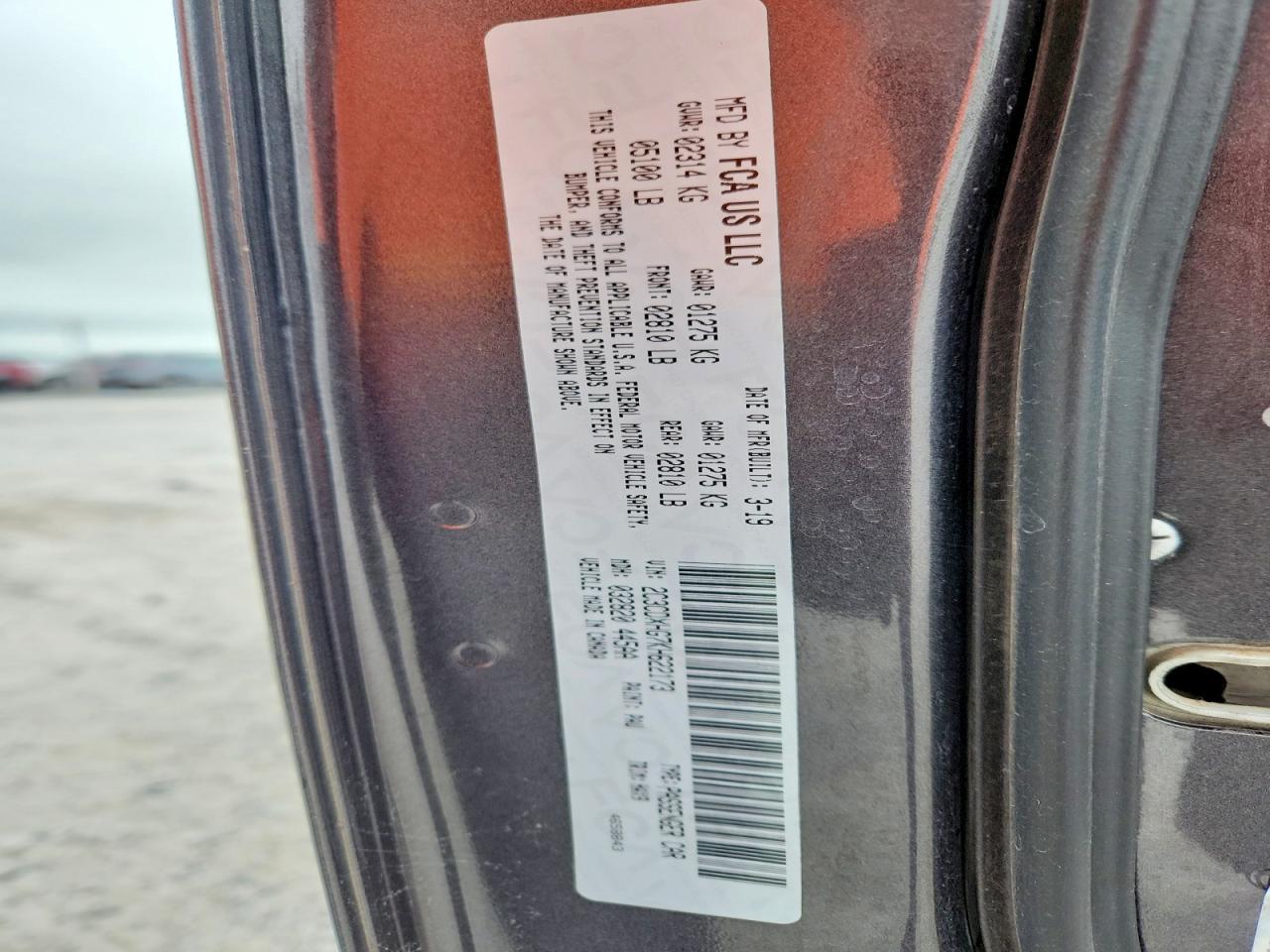 DODGE CHARGER 2019 — 13