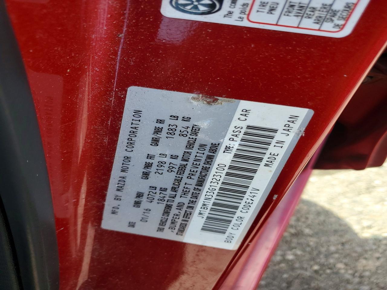 MAZDA 3 2016 — 13