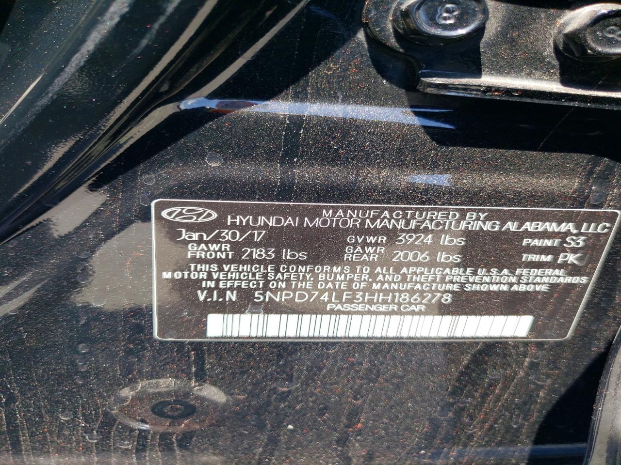 HYUNDAI ELANTRA 2017 — 13