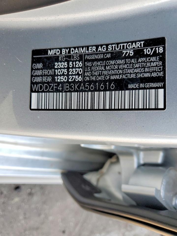 MERCEDES-BENZ E 2019 — 13