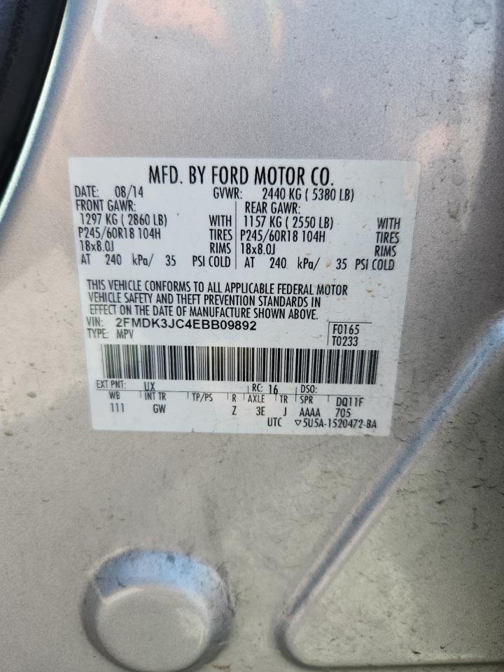 FORD EDGE 2014 — 13