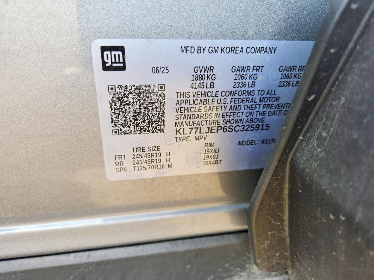 CHEVROLET TRAX 2025 — 13