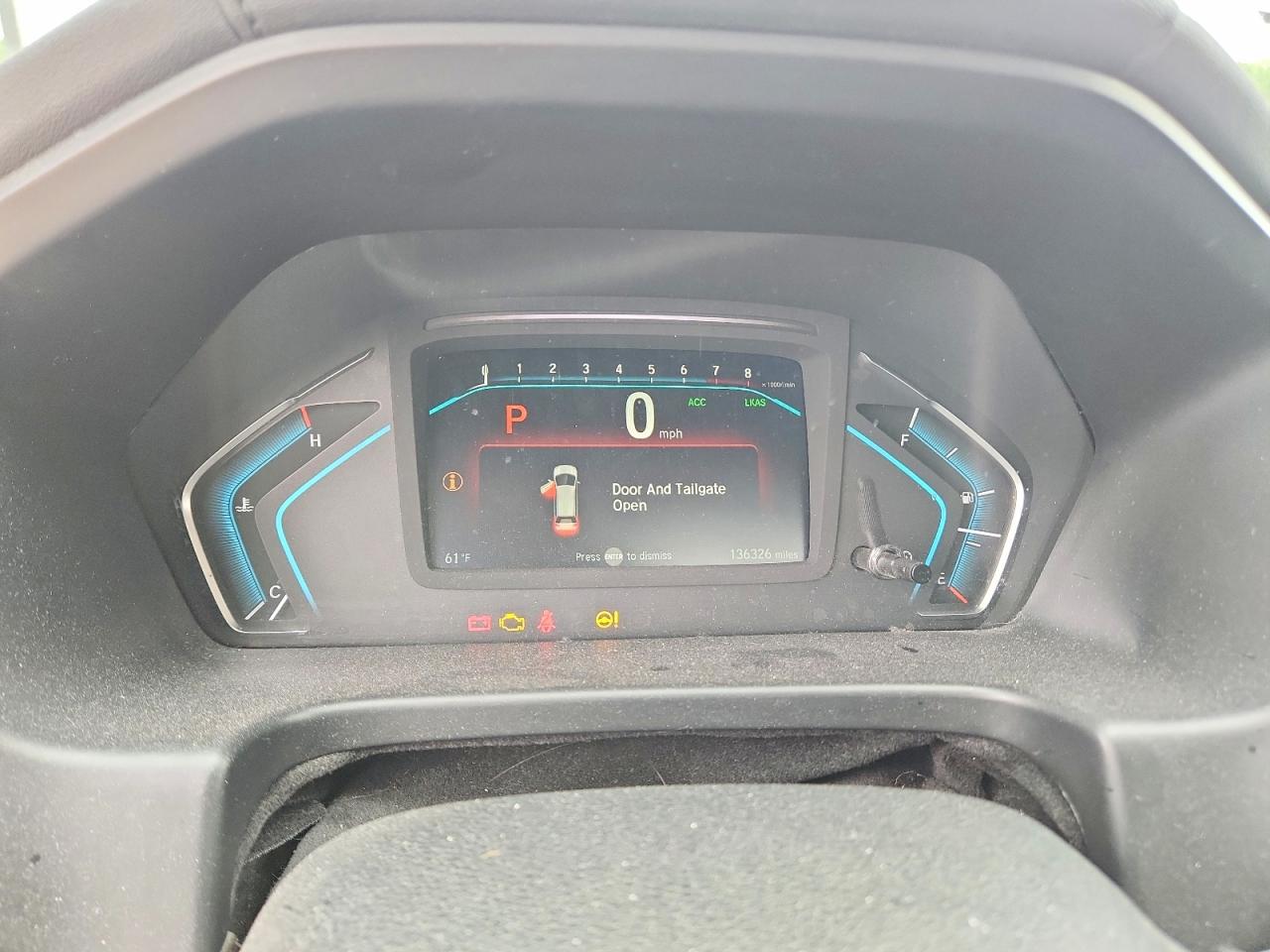 HONDA ODYSSEY 2018 — 9