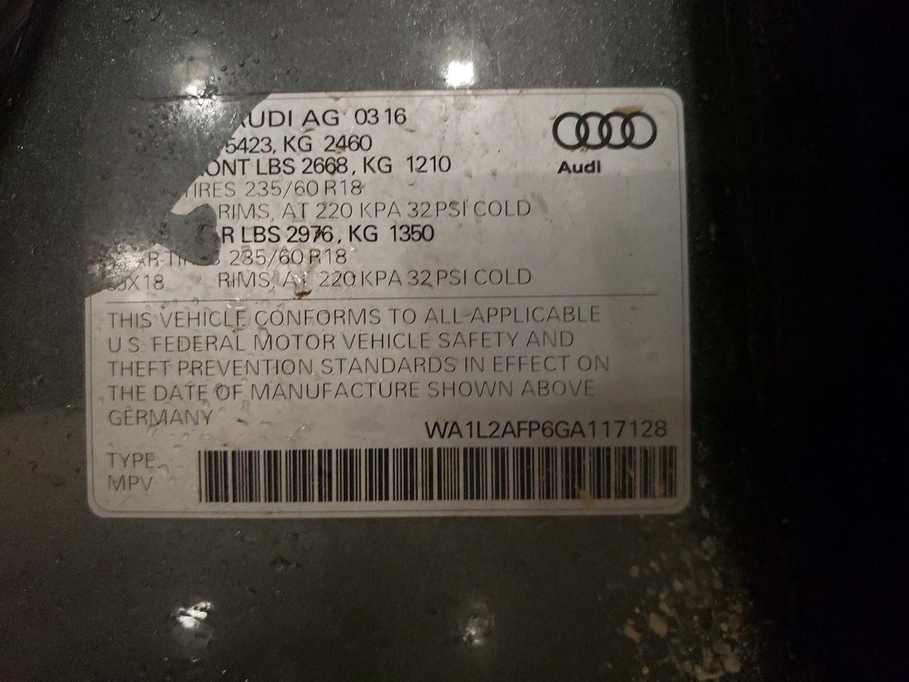 AUDI Q5 2016 — 13