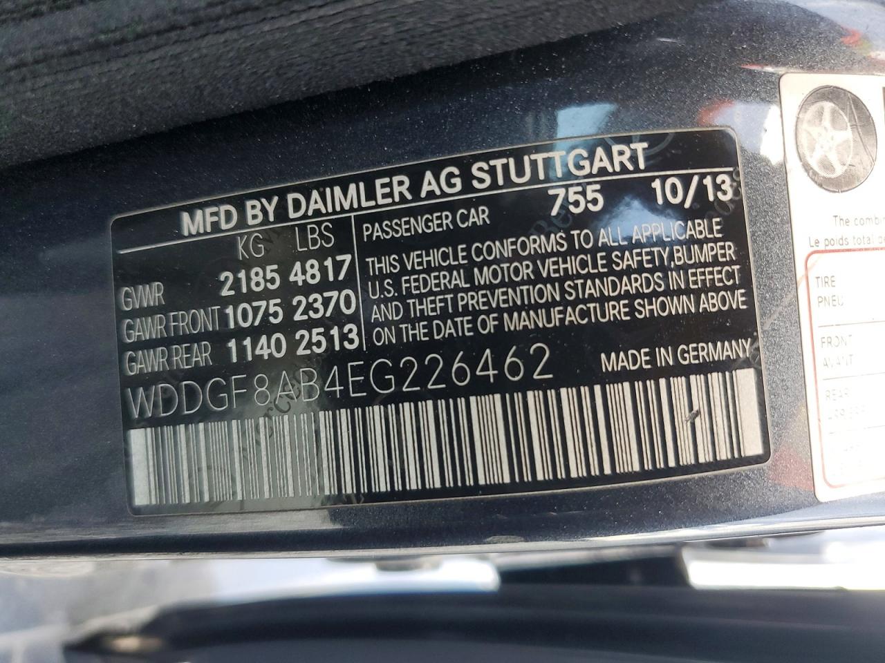 MERCEDES-BENZ C 2014 — 13