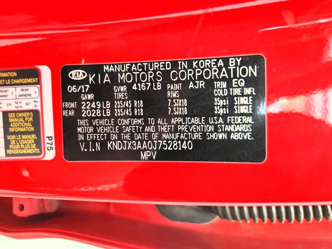 KIA SOUL 2018 — 12