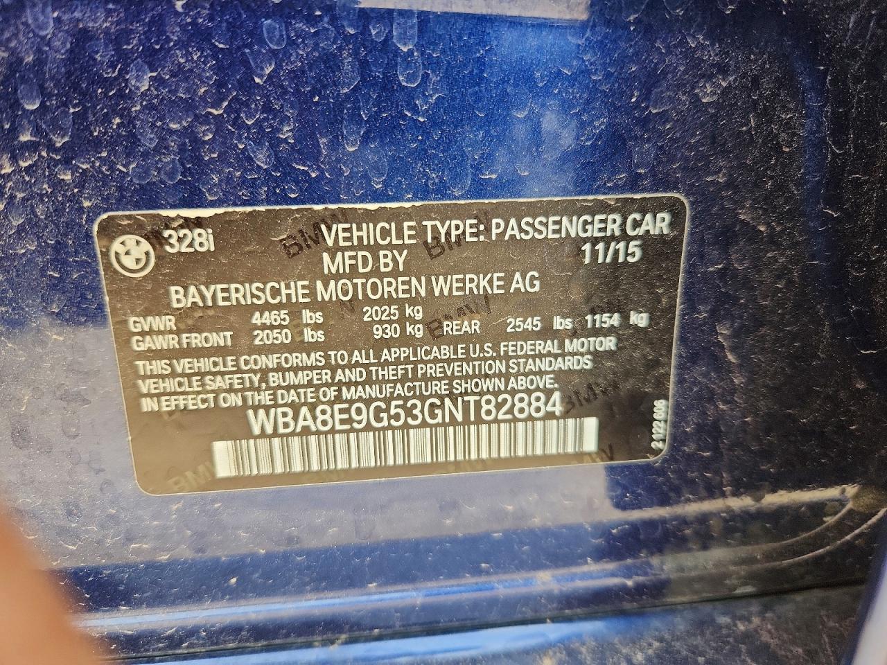 BMW 328 2016 — 12