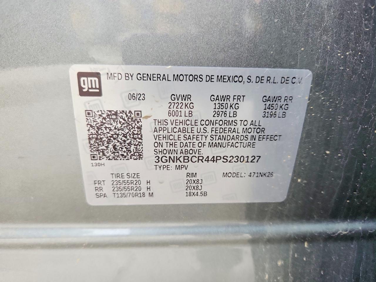 CHEVROLET BLAZER 2023 — 12