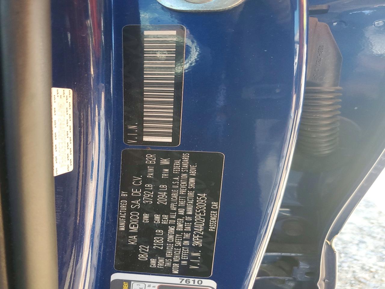 KIA FORTE 2023 — 12