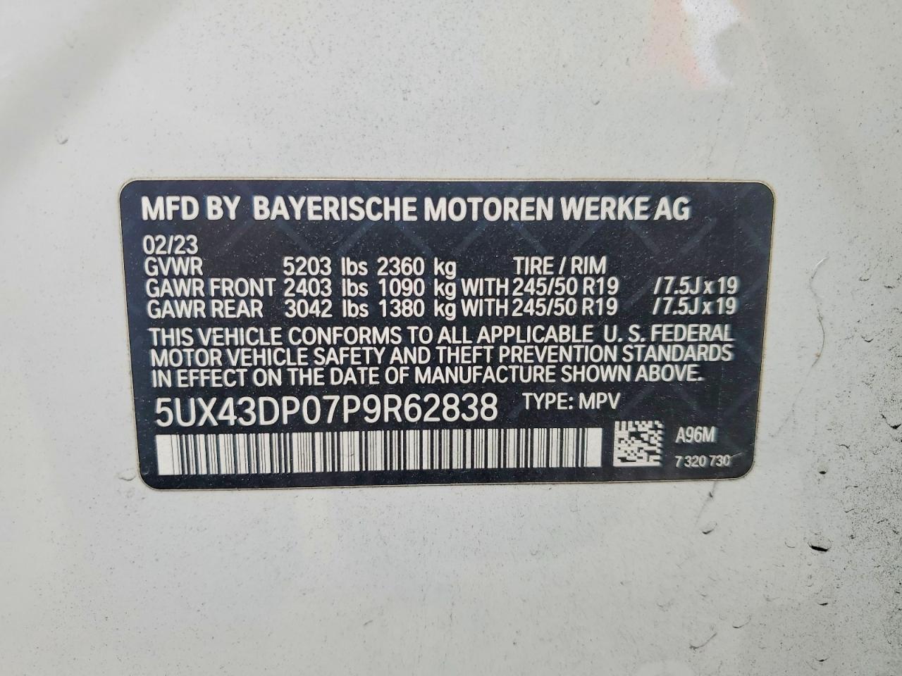 BMW X3 2023 — 13