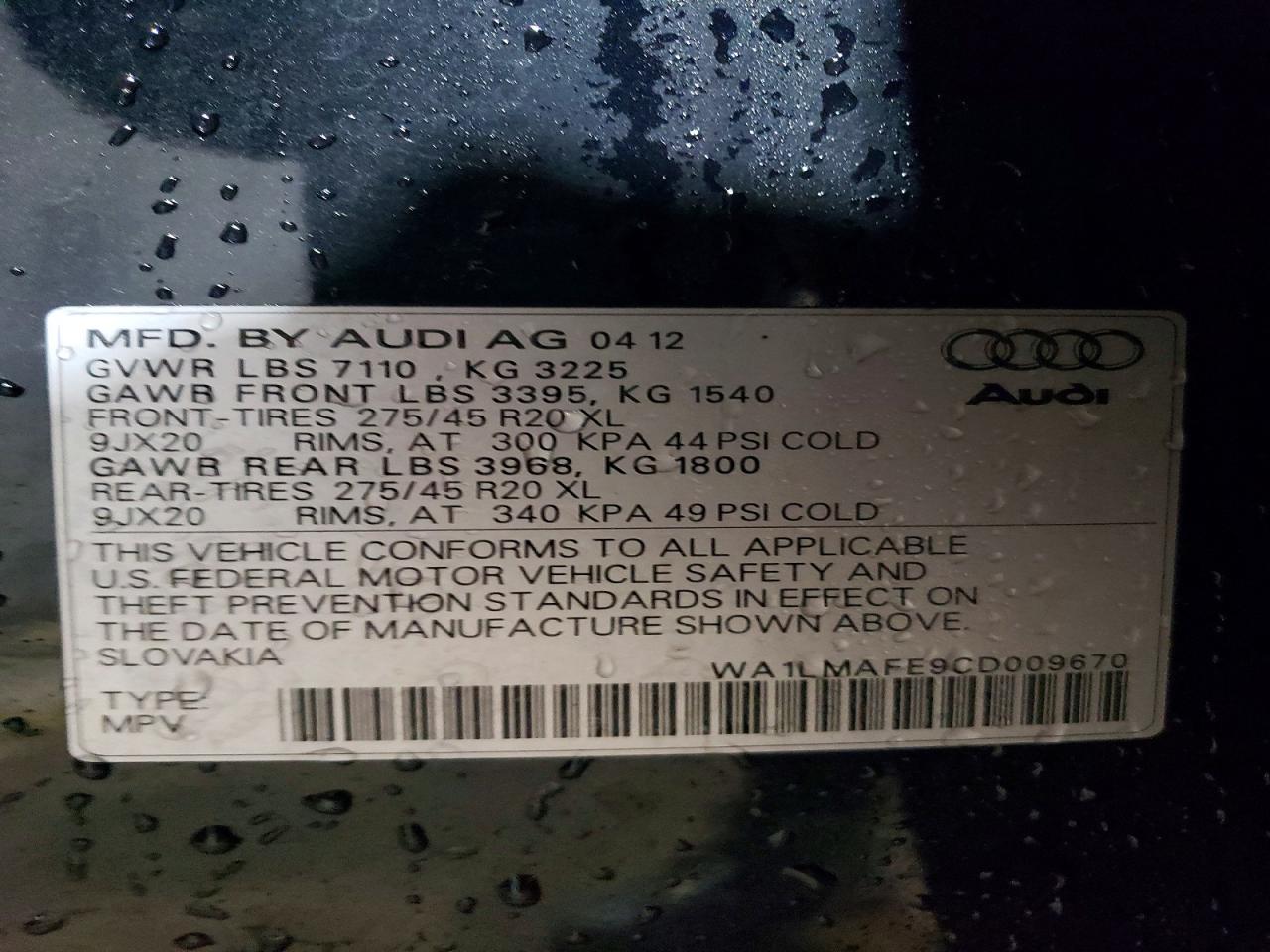 Audi Q7 2012 — 14