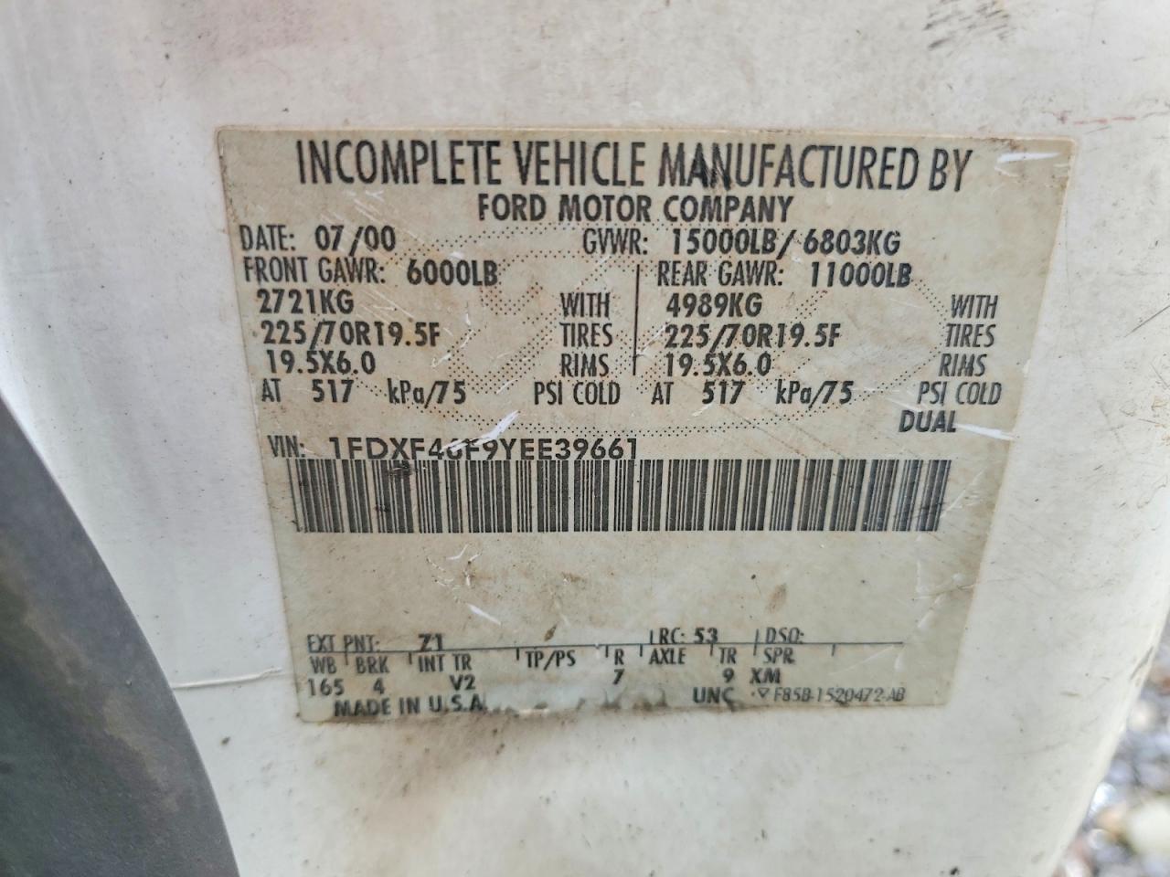 Ford F450 2000 — 14