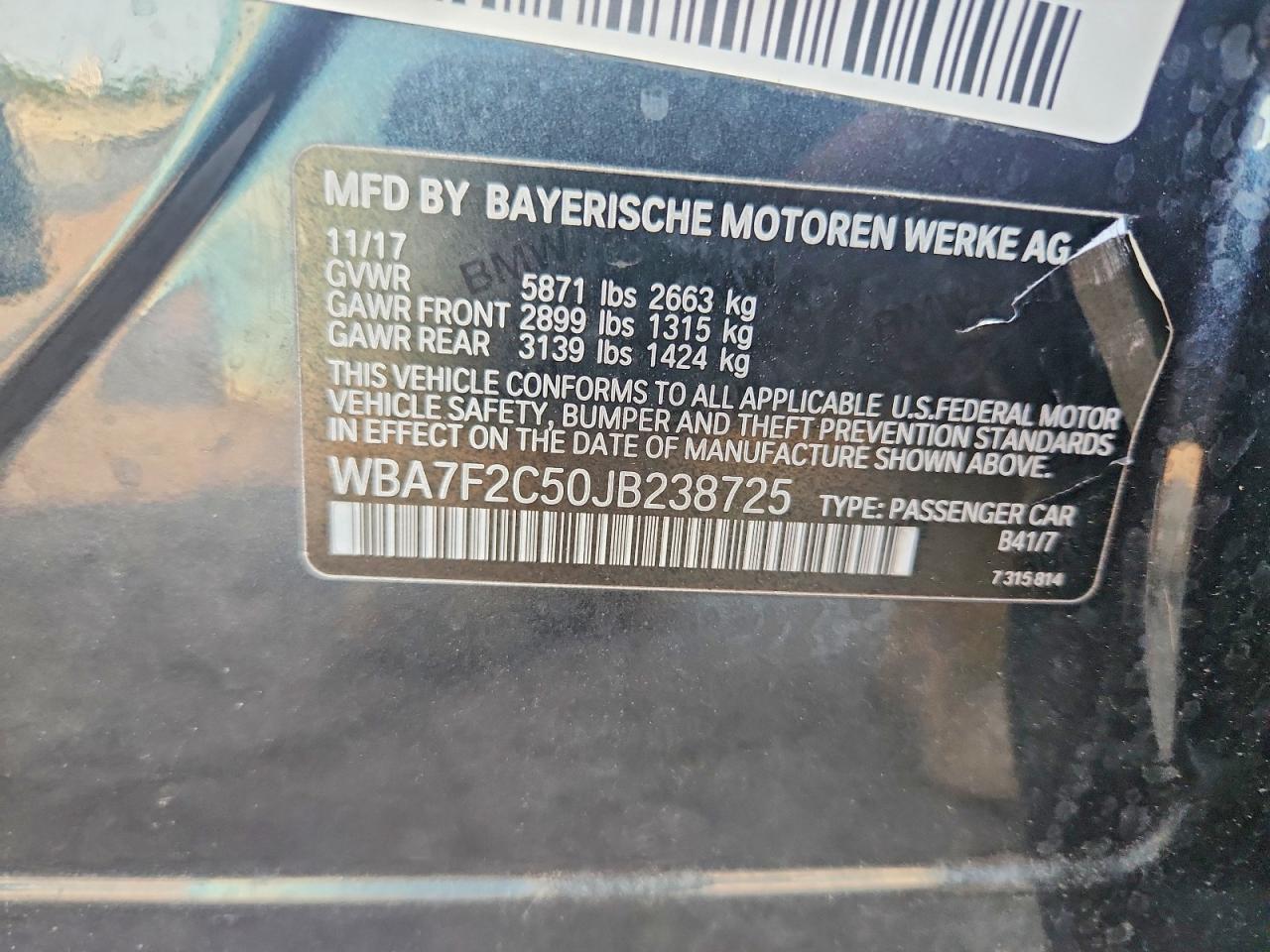 BMW 750 2018 — 13