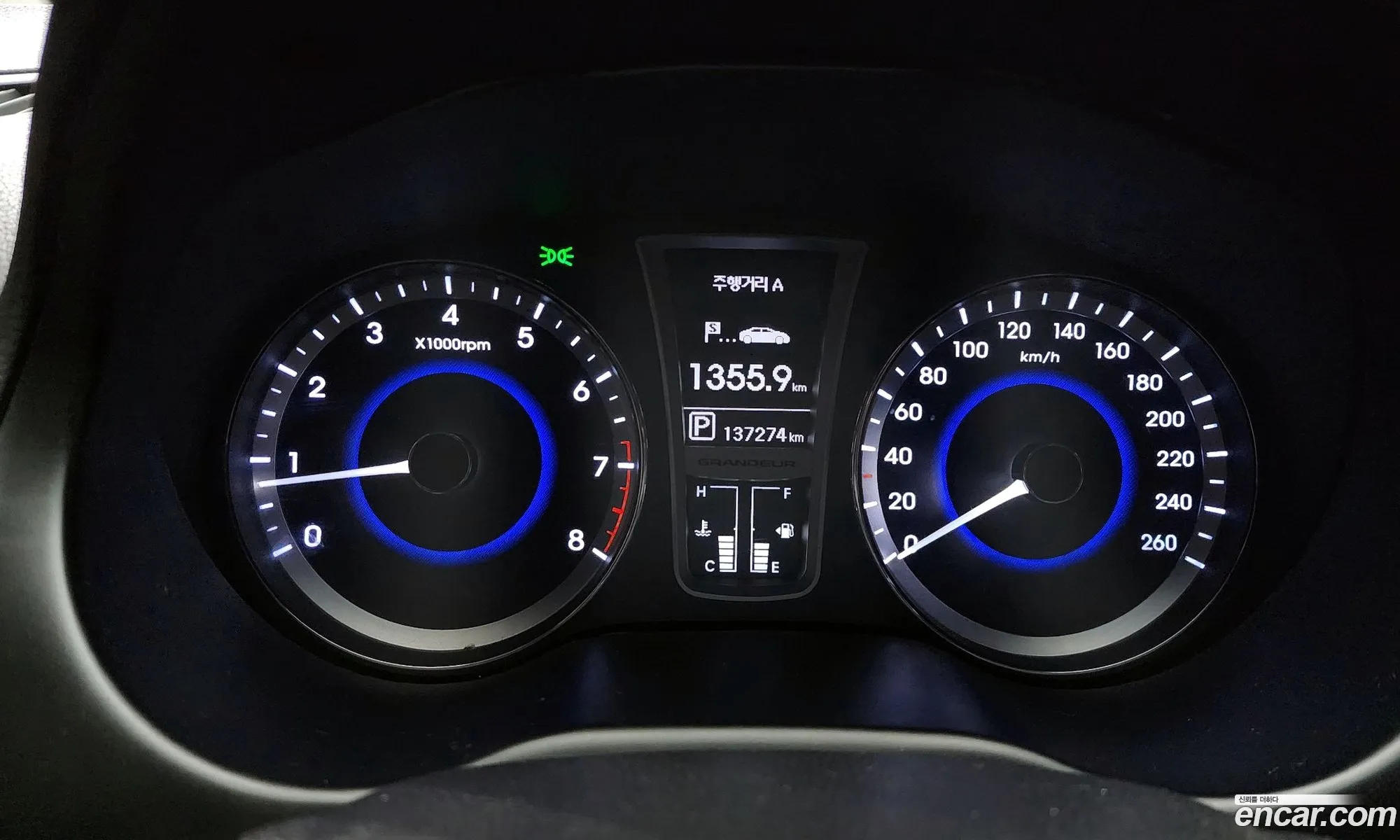 Hyundai Grandeur HG 2012 — 20