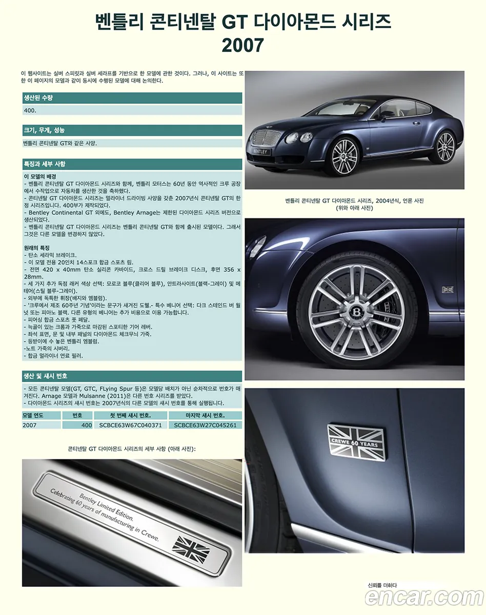 Bentley Continental GT 2007 — 17
