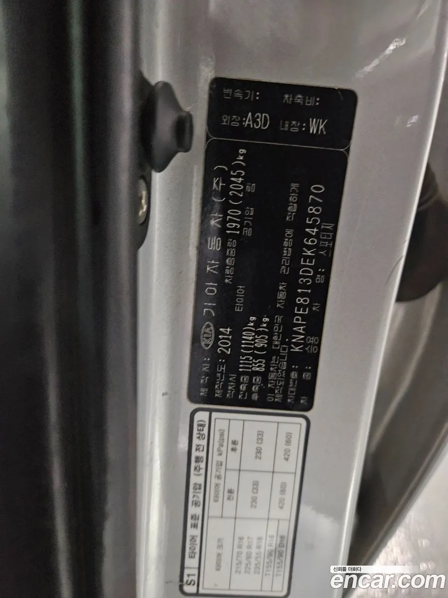 Kia Sportage R 2014 — 2