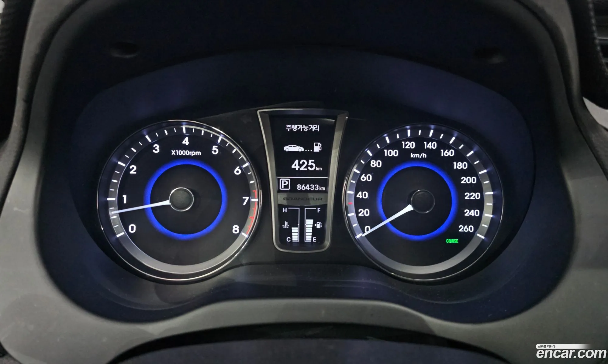 Hyundai Grandeur HG 2012 KMHFF41CBCA153840 — 5